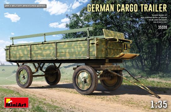 Miniart 1/35 German Cargo Trailer image