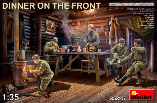 Miniart 1/35 Dinner at The Front image