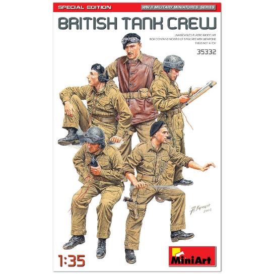 Miniart 1/35 British Tank Crew - Special Edition image