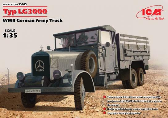 ICM 1/35 German Army Truck LG3000 image