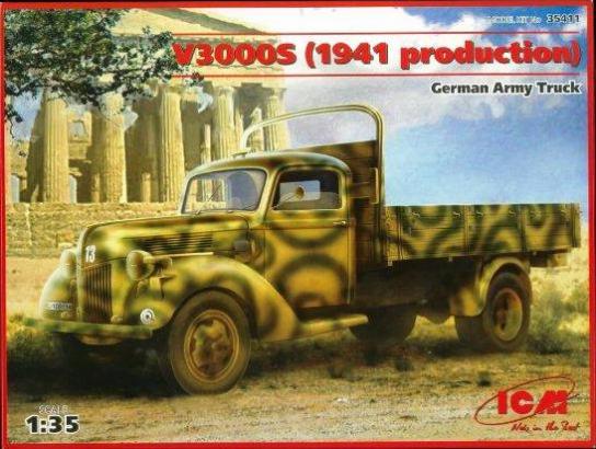 ICM 1/35 German Army Truck V3000S image