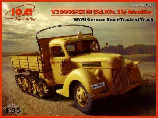 ICM 1/35 German Army Truck V3000SS SD.KFZ3B image