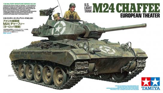 Tamiya 1/35 M24 Chaffee U.S Light Tank European Theater image