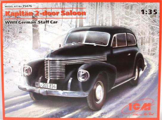 ICM 1/35 Kapitan 2-Door Saloon Staff Car image