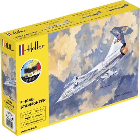 Heller 1/48 F-104G Starfighter - Starter Kit image