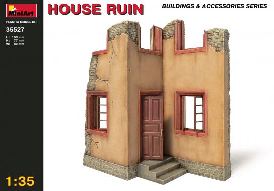 Miniart 1/35 House Ruin image