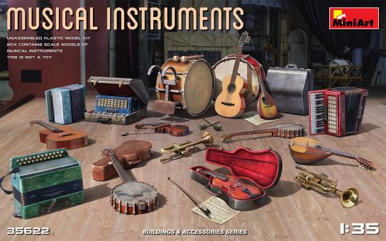 Miniart 1/35 Musical Instruments image
