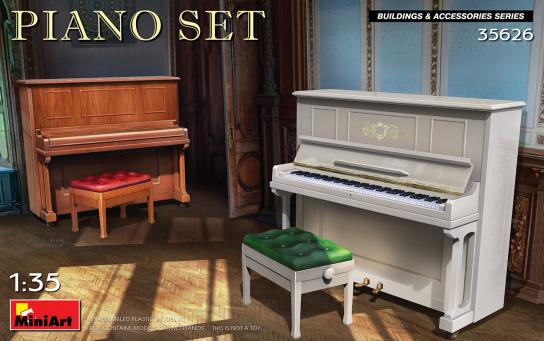 Miniart 1/35 Piano Set image