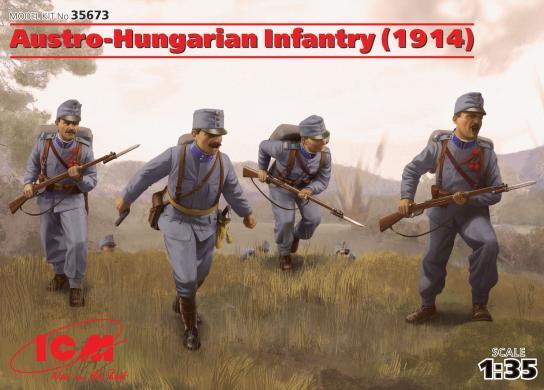 ICM 1/35 Austro-Hungarian Infantry (1914) image