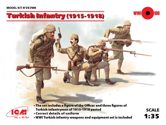 ICM 1/35 Turkish Infantry (1915-1918) image