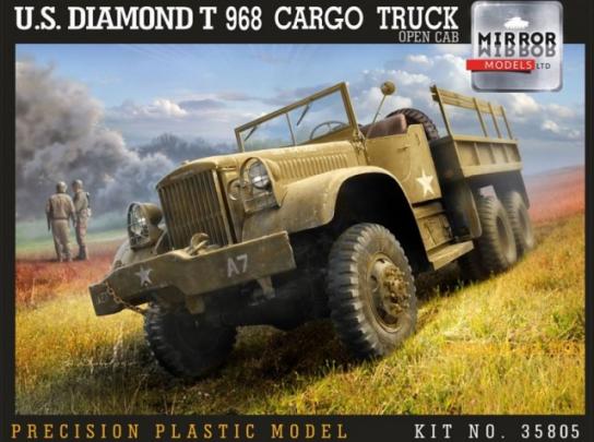 Mirror Models 1/35 US Diamond T968 Cargo Truck - Open Cab image