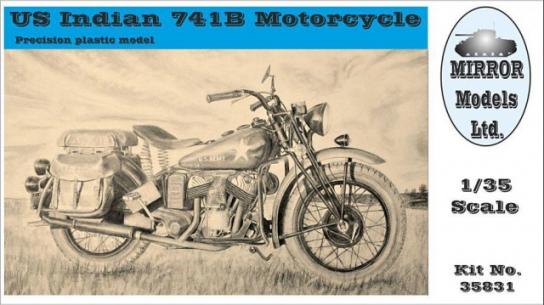 Mirror Models 1/35 US Indian 741B Motorcycle image