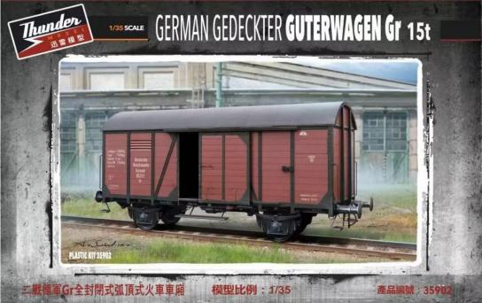 Thunder Model 1/35 German Guterwagen GR 15t image