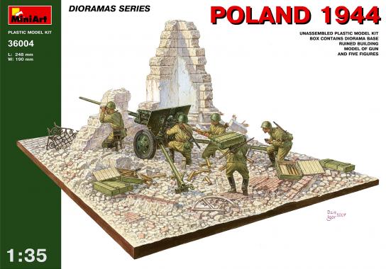 Miniart 1/35 Poland 1944 Soviet Artillery image