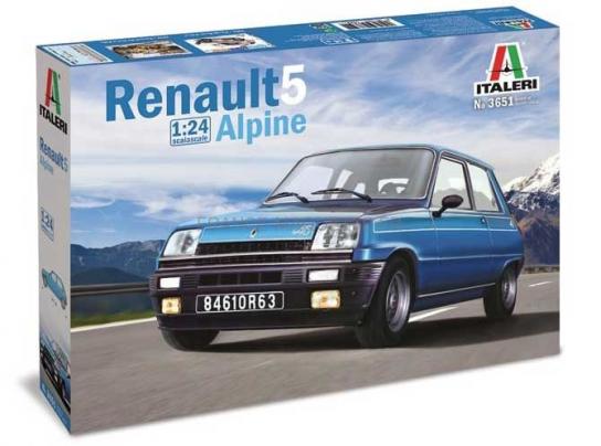 Italeri 1/24 Renault 5 Alpine image