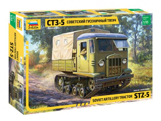 Zvezda 1/35 Soviet Artillery Tractor STZ-5 image