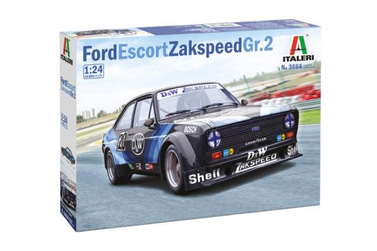 Italeri 1/24 Ford Escort Zakspeed Gr.2 image
