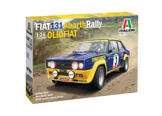 Italeri 1/24 Fiat 131 Abarth Rally OLIOFIAT image