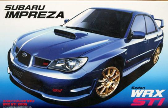 Fujimi 1/24 Subaru Impreza WRX STi Sedan (GH-GDB) image