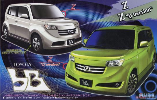 Fujimi 1/24 Toyota bB ZQ Ver/Z Version image