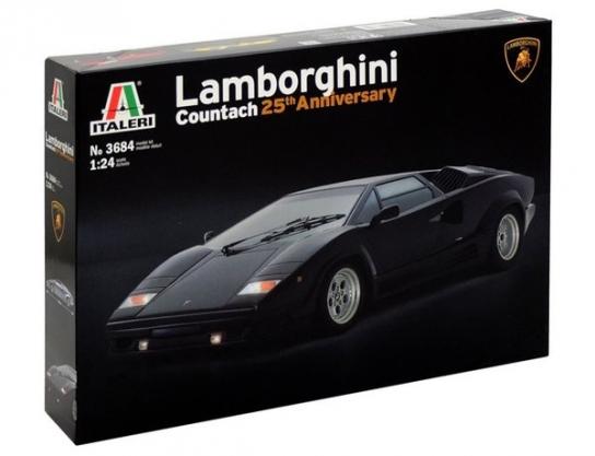 Italeri 1/24 Lamborghini Countach 25th Anniversary image