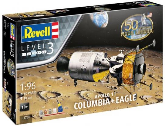 Revell 1/96 Apollo 11 Columbia & Eagle image