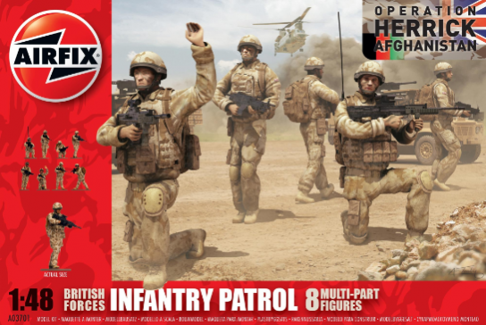 Airfix 1/48 British Army Troops (Op Herrick) image