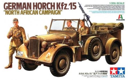 Tamiya 1/35 German Horch Kfz.15 "North African Campaign" image