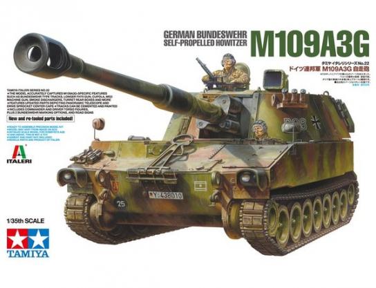 Tamiya 1/35 M109A3G Self Propelled Howitzer image