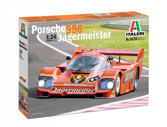 Italeri 1/24 Porsche 956 Jagermeister image