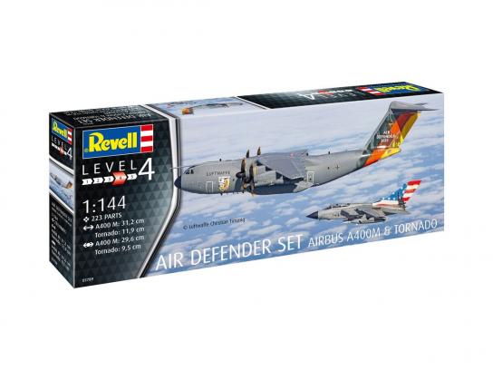 Revell 1/144 Airbus A400M & Tornado 'Air Defender Set' image