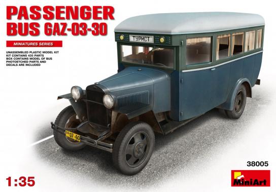 Miniart 1/35 Passenger Bus GAZ-03-03 image