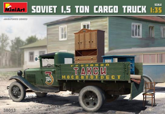 Miniart 1/35 Soviet 1.5 Ton Cargo Truck image