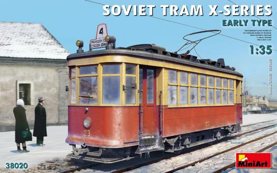 Miniart 1/35 Soviet Tram X-Series - Early Type image