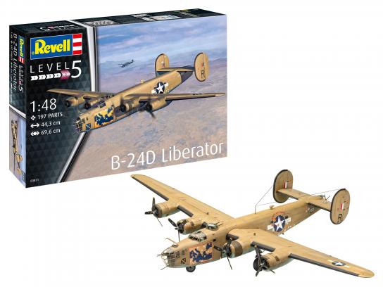 Revell 1/48 B-24D Liberator image