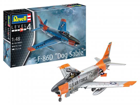 Revell 1/48 F-86D Dog Sabre image