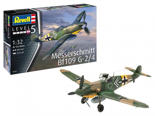 Revell 1/32 Messerschmitt Bf109 G-2/4 image