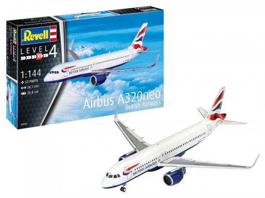 Revell 1/144 Airbus A320neo British Airways image