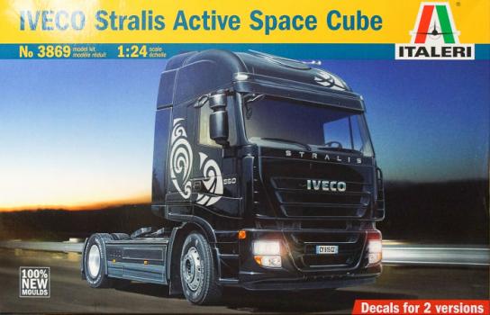 Italeri 1/24 Iveco Stralis Active Space Cube image
