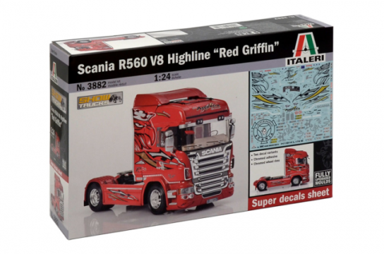 Italeri 1/24 Scania R560 "Red Griffin" image