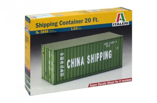 Italeri 1/24 20 Foot Container image