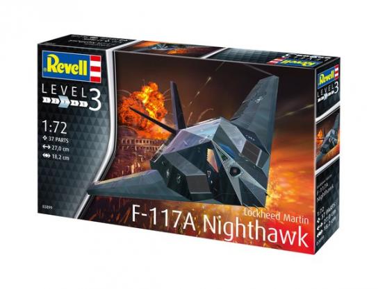 Revell 1/72 F-117A Stealth Fighter image