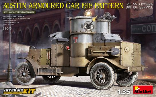Miniart 1/35 Austin Armoured Car 1918 Pattern - Interior Kit image
