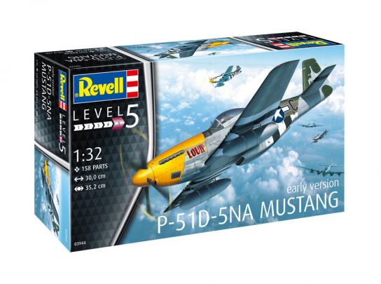 Revell 1/32 P51D-5NA Mustang - Early Version image
