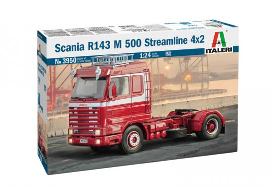 Italeri 1/24 Scania R143 M 500 Streamline 4x2 W/Accessories image