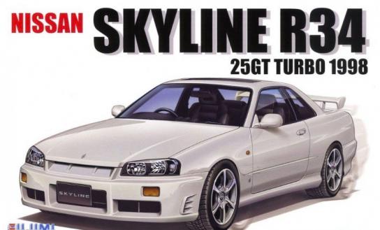 Fujimi 1/24 Nissan Skyline R34 25GT Turbo 1998 image
