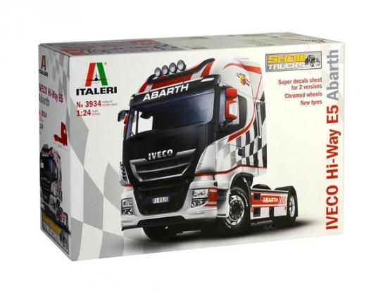 Italeri 1/24 Iveco Hi-Way E.5 "Abarth" image