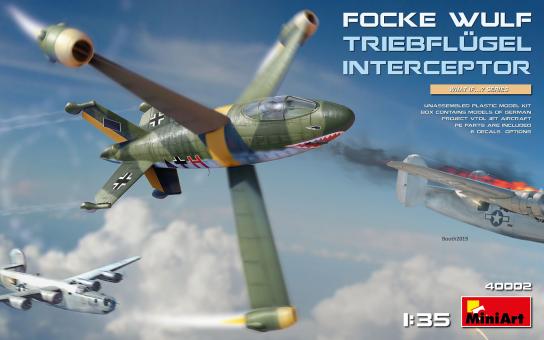 Miniart 1/35 Focke Wulf Triebflugel Interceptor image