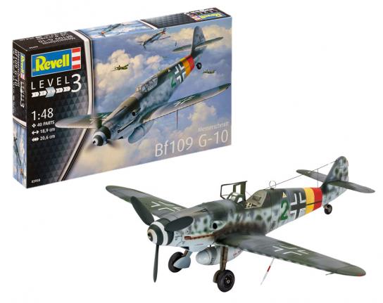 Revell 1/48 Messerschmitt Bf109 G-10 image