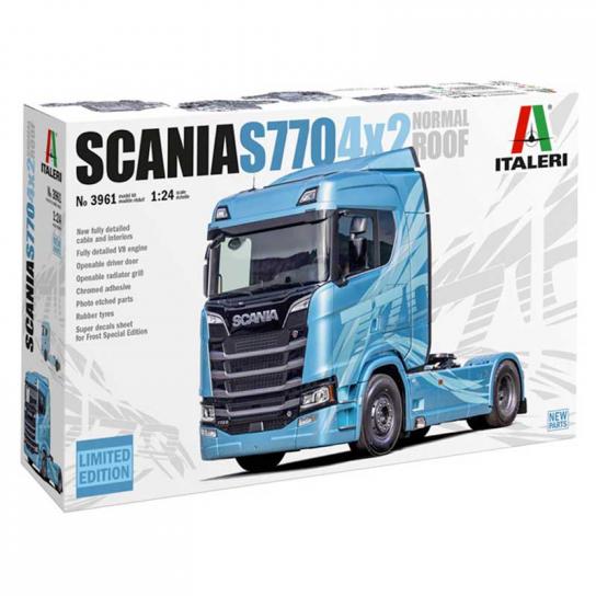 Italeri 1/24 Scania S770 4X2 Normal Roof image